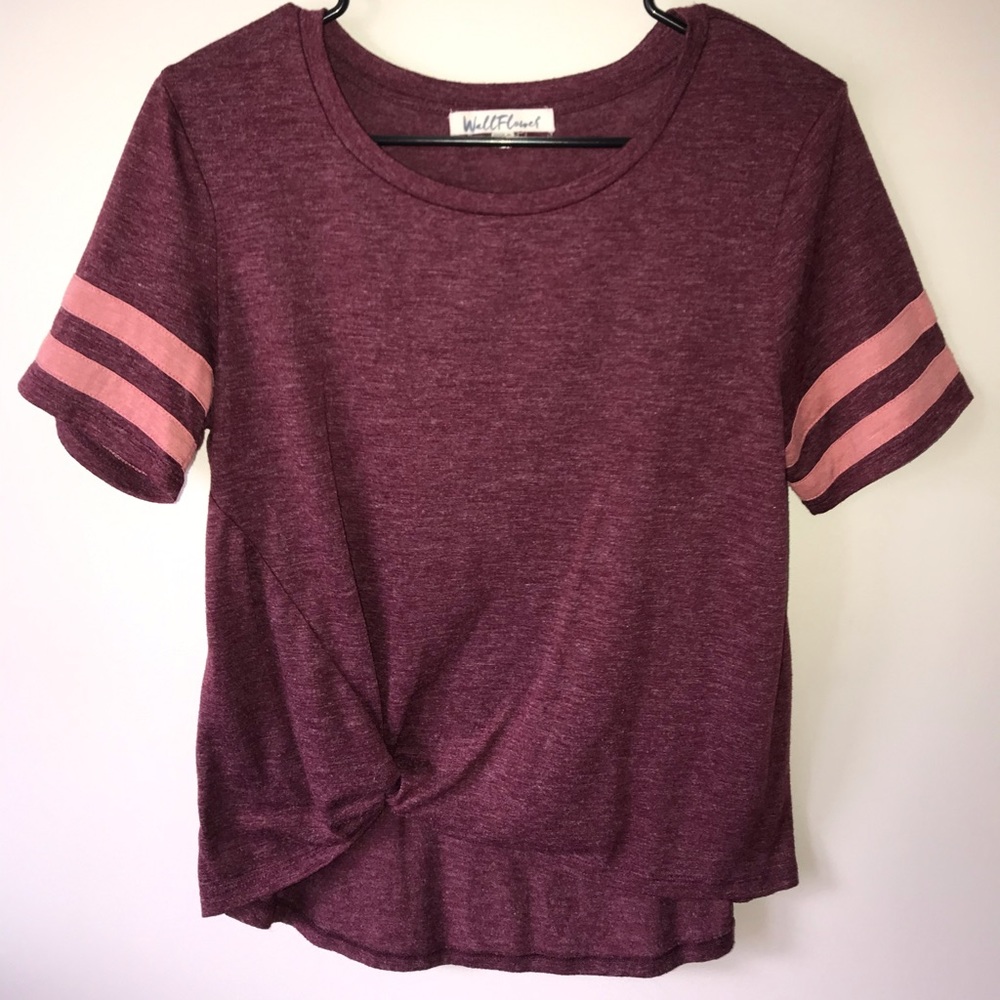 Wallflower baseball tee